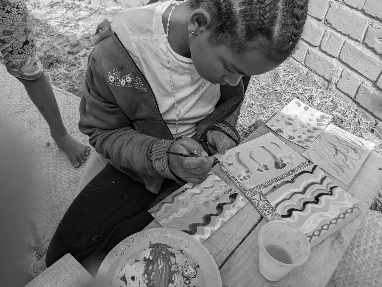 Art activities encouraged creativity and self-expression.